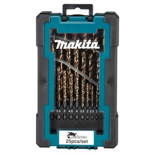 Makita D-67599 M-FORCE METAL DRILL BIT 25PCS SET