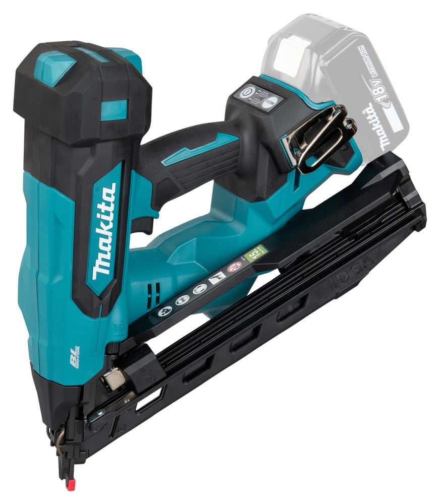Makita DBN620ZJ Cordless Finish Nailer LXT® 18V Li-Ion