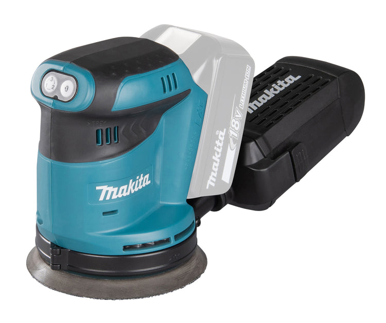Makita DBO180Z Cordless Random Orbit Sander 18V, 125mm, Without Batteries and Charger