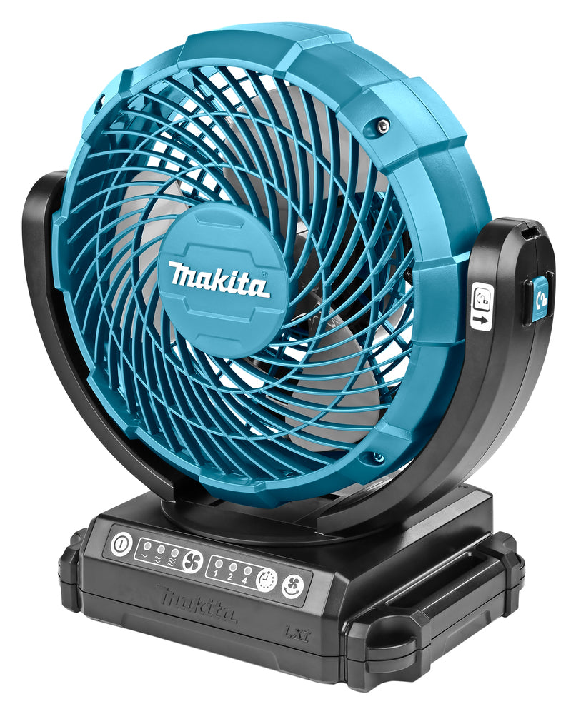 Makita DCF102Z Cordless Fan 14.4/18V, Oscillation Function, Without Batteries and Charger