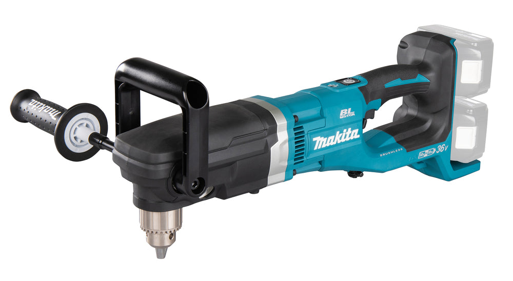 Makita DDA460ZK Cordless angle drill, 2X18V, key chuck 13 mm, LED