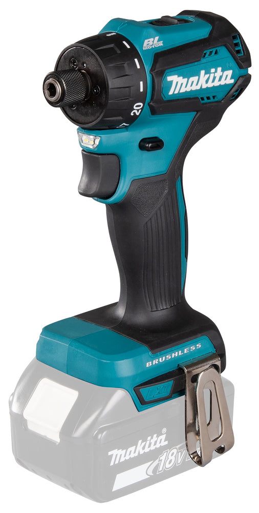 Makita DDF083Z Cordless Drill, 18 V, 40/23 Nm, BRUSHLESS MOTOR, Without batteries and charger!