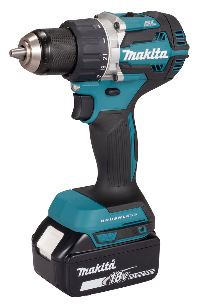 Makita DDF484RGJ Cordless Drill, 18 V, 2x 6.0 Ah Li-ion