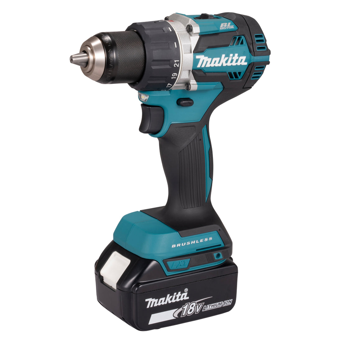 Makita DDF484RTJ Cordless Drill, 18 V, 2x 5.0 Ah Li-ion