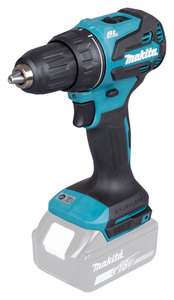 Makita DDF490Z Cordless Drill 18V, Brushless Motor, 13mm, Max 65 Nm, Without Batteries and Charger!