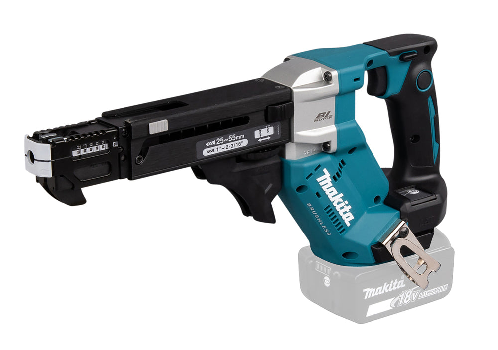 Makita DFR551Z Cordless Screwdriver, 18 V, BRUSHLESS MOTOR