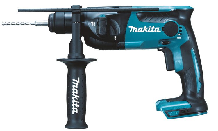 Makita DHR165Z Cordless Rotary Hammer, 18 V, SDS-PLUS, LED, Without Batteries and Charger