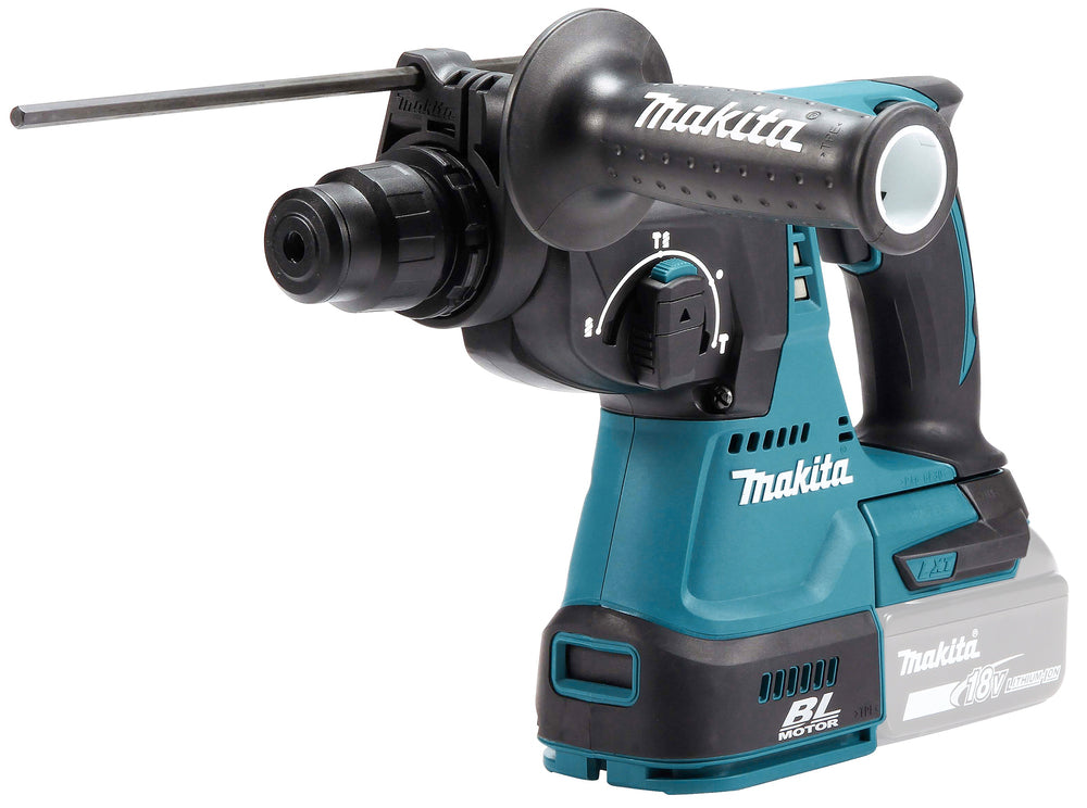 Makita DHR242Z Cordless Rotary Hammer, 18 V, SDS-PLUS, 2.0J LED, Brushless Motor, Without Batteries and Charger