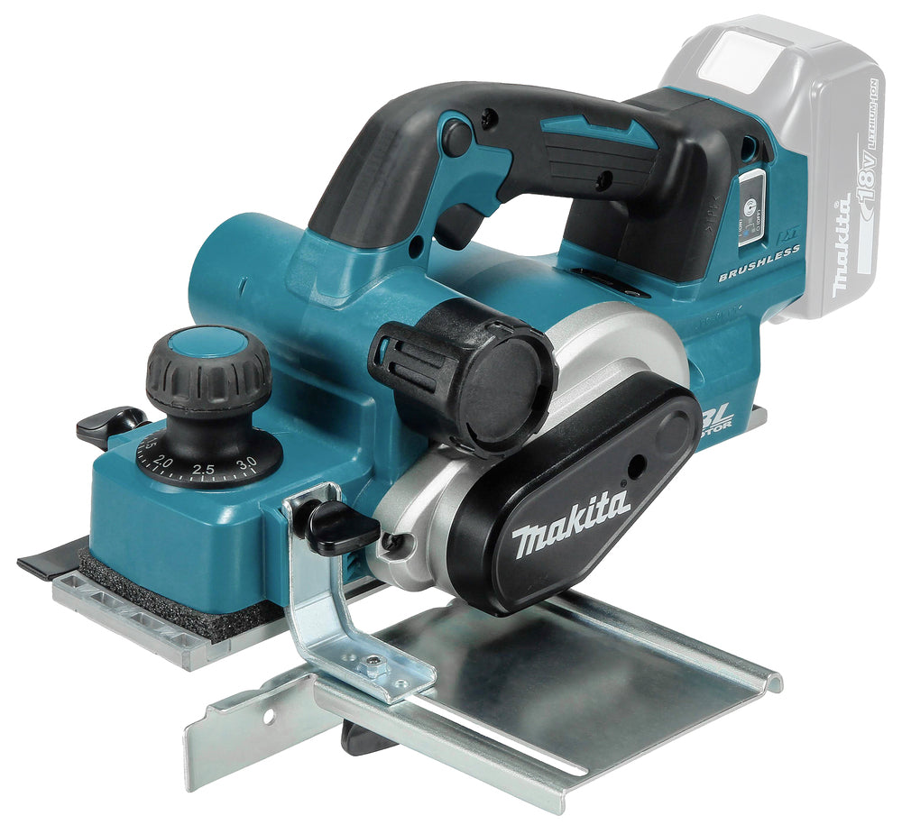 Makita DKP181Z Cordless Planer, 18 V Li-ion, Brushless Motor