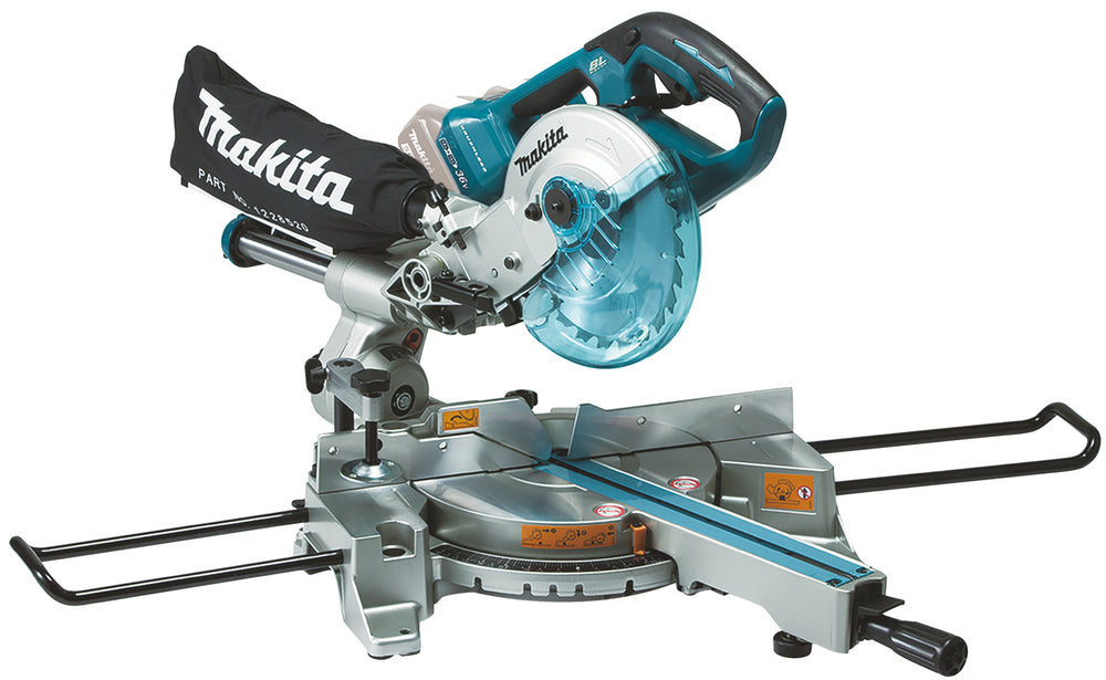 Makita DLS714NZ Cordless Mitre Saw 2x18 V, 190 mm, Without Batteries and Charger