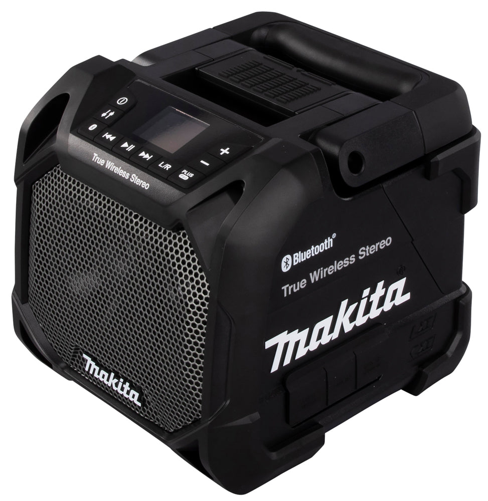 Makita DMR203B Bluetooth Speaker 12V MAX- 18V, LCD, Black, True wireless stereo