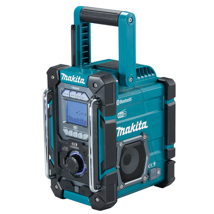 Makita DMR301 Jobsite radio with charger, Bluetooth, DAB and USB, Charges LXT/CXT batteries