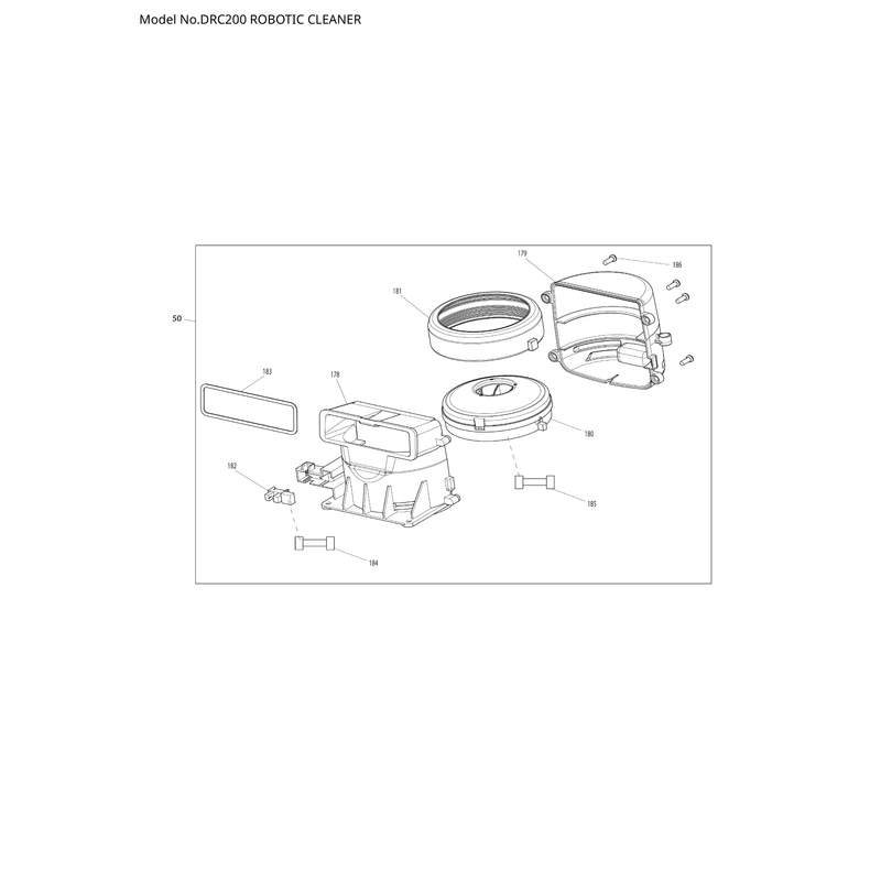 Makita DRC200 — сборочный чертёж, лист 7, деталь SH00000199 поз. 232