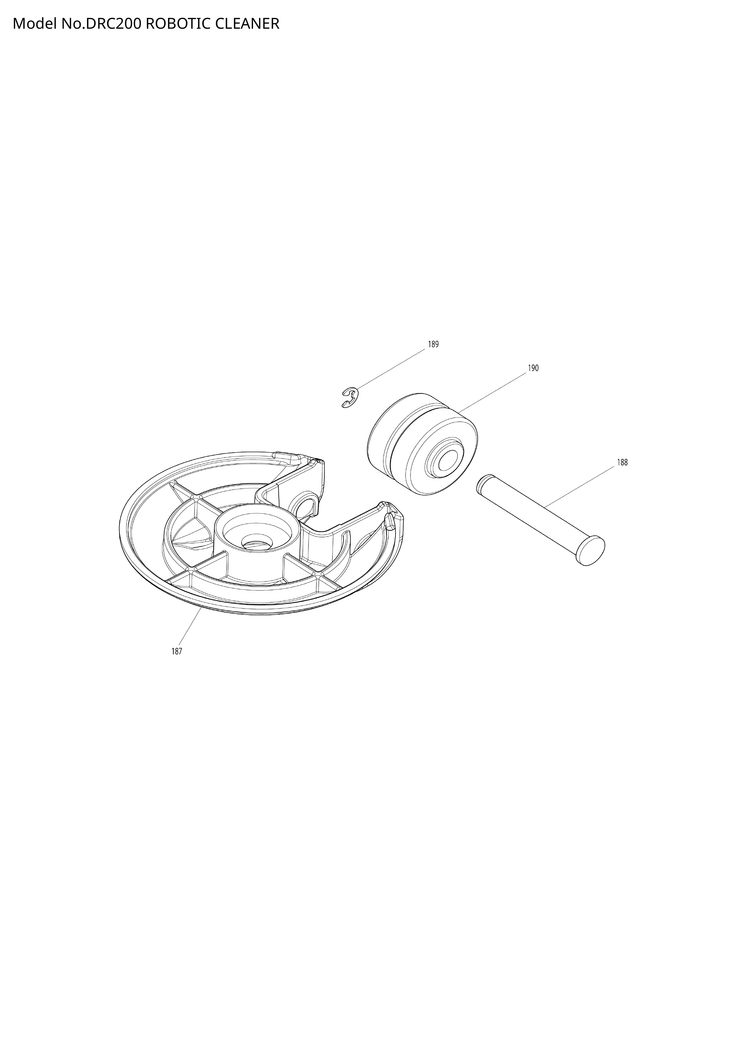 Makita DRC200 — сборочный чертёж, лист 8, деталь SH00000205 поз. 238