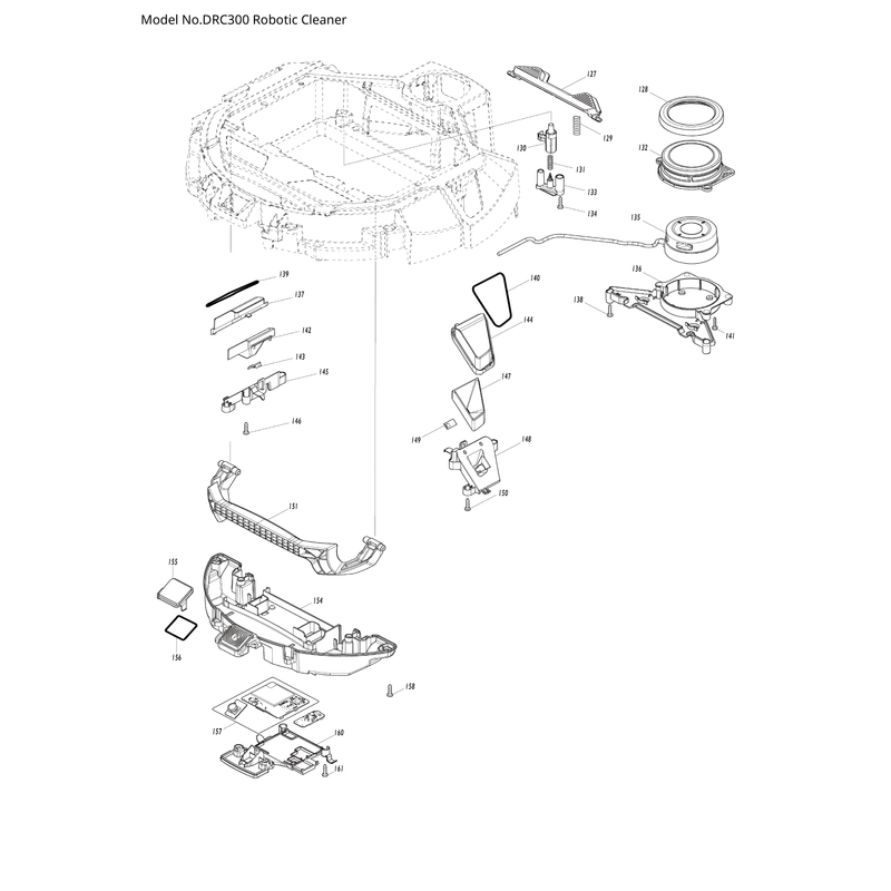 Makita DRC300 — сборочный чертёж, лист 4, деталь 263046-9 поз. 046