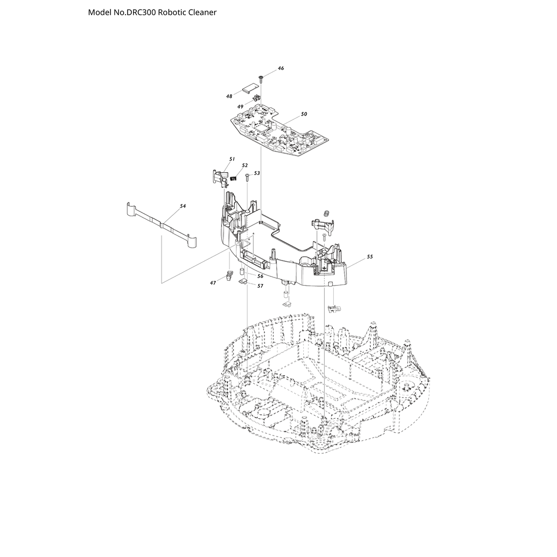 Makita DRC300 — сборочный чертёж, лист 6, деталь 136571-2 поз. E01