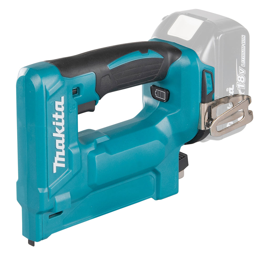 Makita DST112Z Cordless Stapler, 18 V 10mm, 7-10mm Length, Without Batteries and Charger