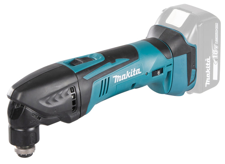 Makita DTM50Z Universal tool 18V 6000-20000 oscillations per minute, oscillation angle 3.2°; Without batteries and charger!