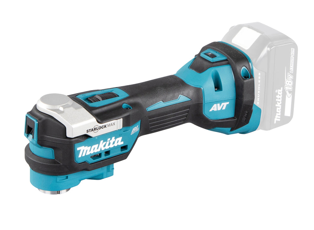 Makita DTM52ZJX4 Universal tool 18V, 10000-20000 oscillations per minute, oscillation angle 3.2°; quick change, Starlock MAX, BL-M, Without batteries and charger!