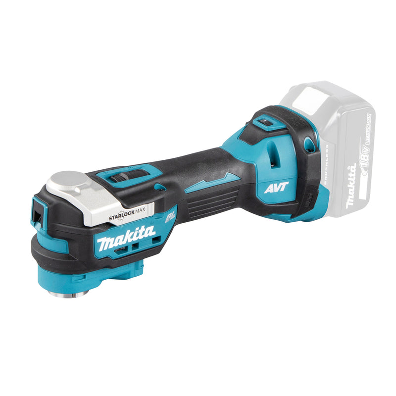 Makita DTM52ZJX4 Universal tool 18V, 10000-20000 oscillations per minute, oscillation angle 3.2°; quick change, Starlock MAX, BL-M, Without batteries and charger!