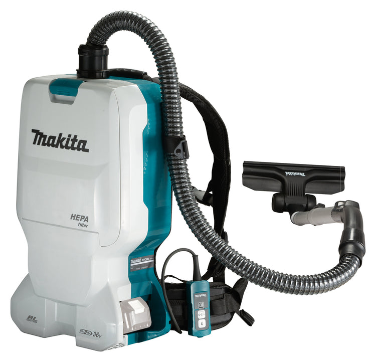 Makita DVC660Z Cordless Backpack Vacuum Cleaner 2x18 V Li-ion, Without Batteries and Charger