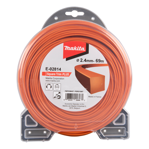 Makita E-02814 SQUARE TRIM PLUS NYLON CORD 2.4-69M