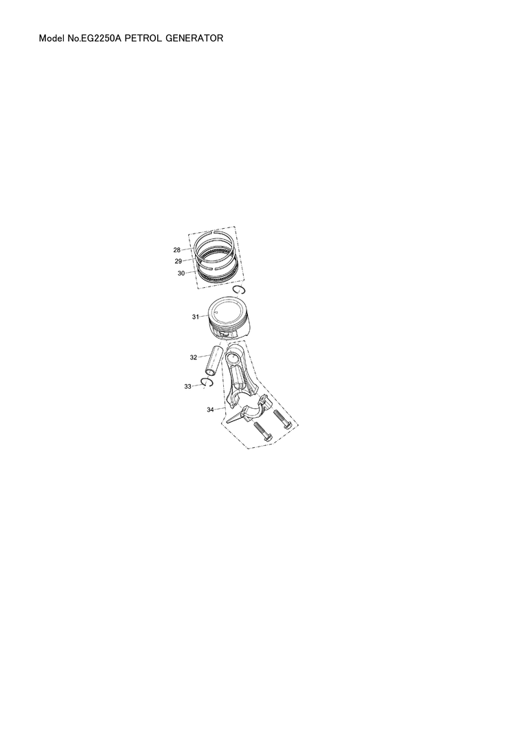 Makita EG2250A — сборочный чертёж, лист 2, деталь YA00000355 поз. 154