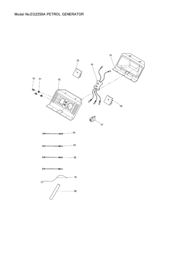 Makita EG2250A — сборочный чертёж, лист 9, деталь YA00000355 поз. 154