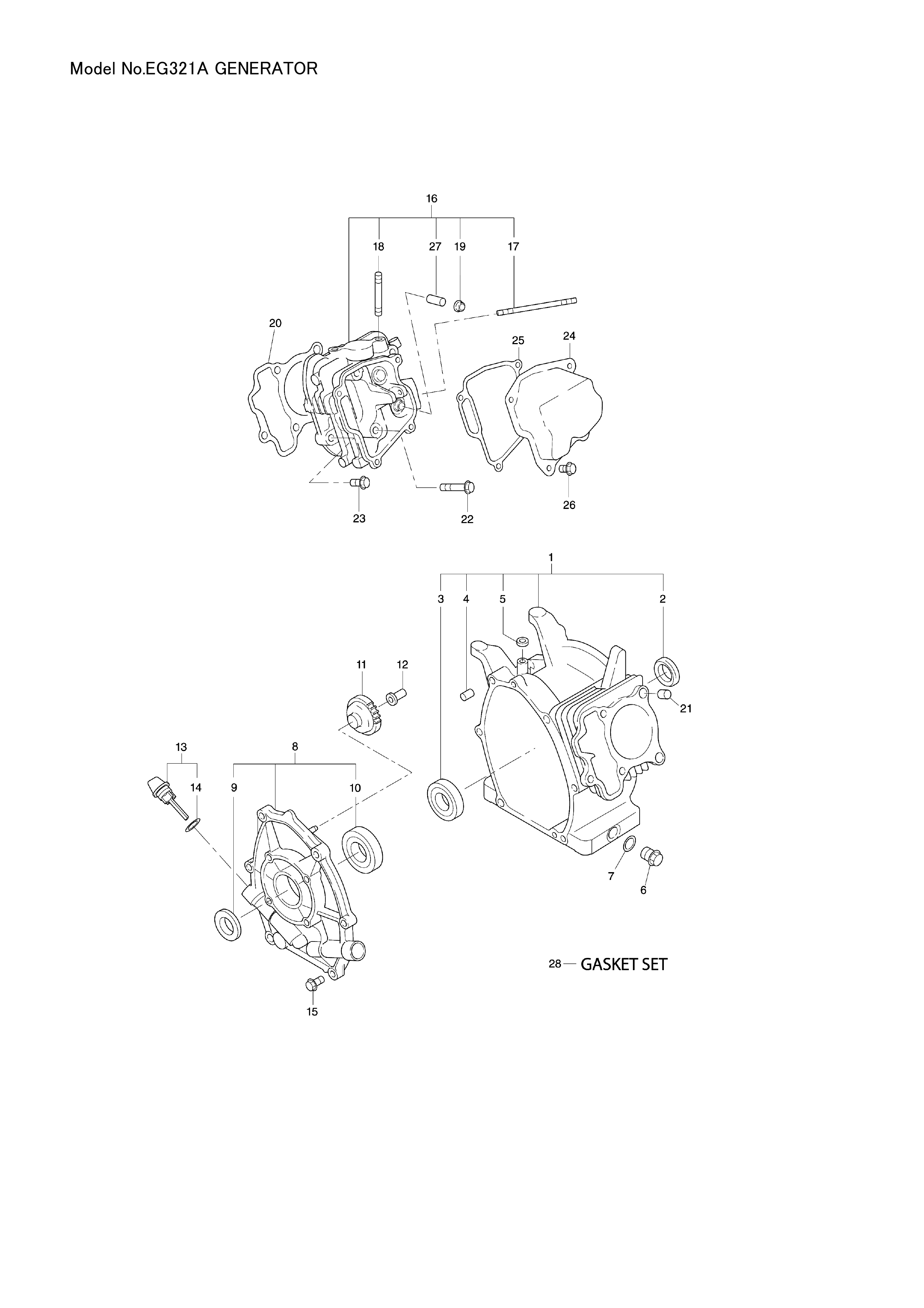 Makita EG321A — сборочный чертёж, лист 1, деталь 2777943111 поз. 155