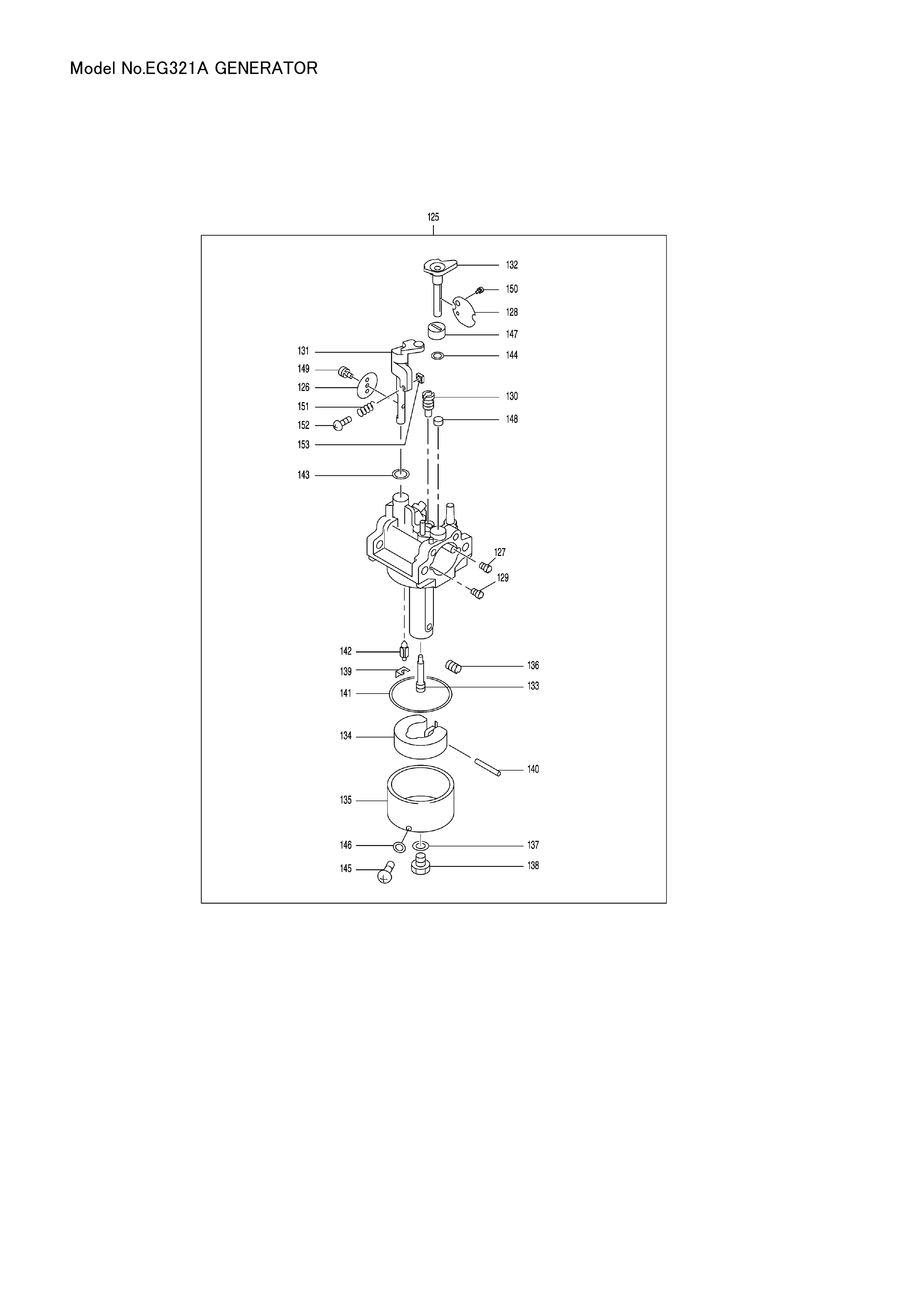 Makita EG321A — сборочный чертёж, лист 7, деталь 36B2000108 поз. 165