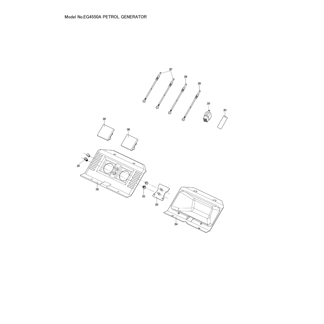 Makita EG4550A — сборочный чертёж, лист 10, деталь YA00000369 поз. 236