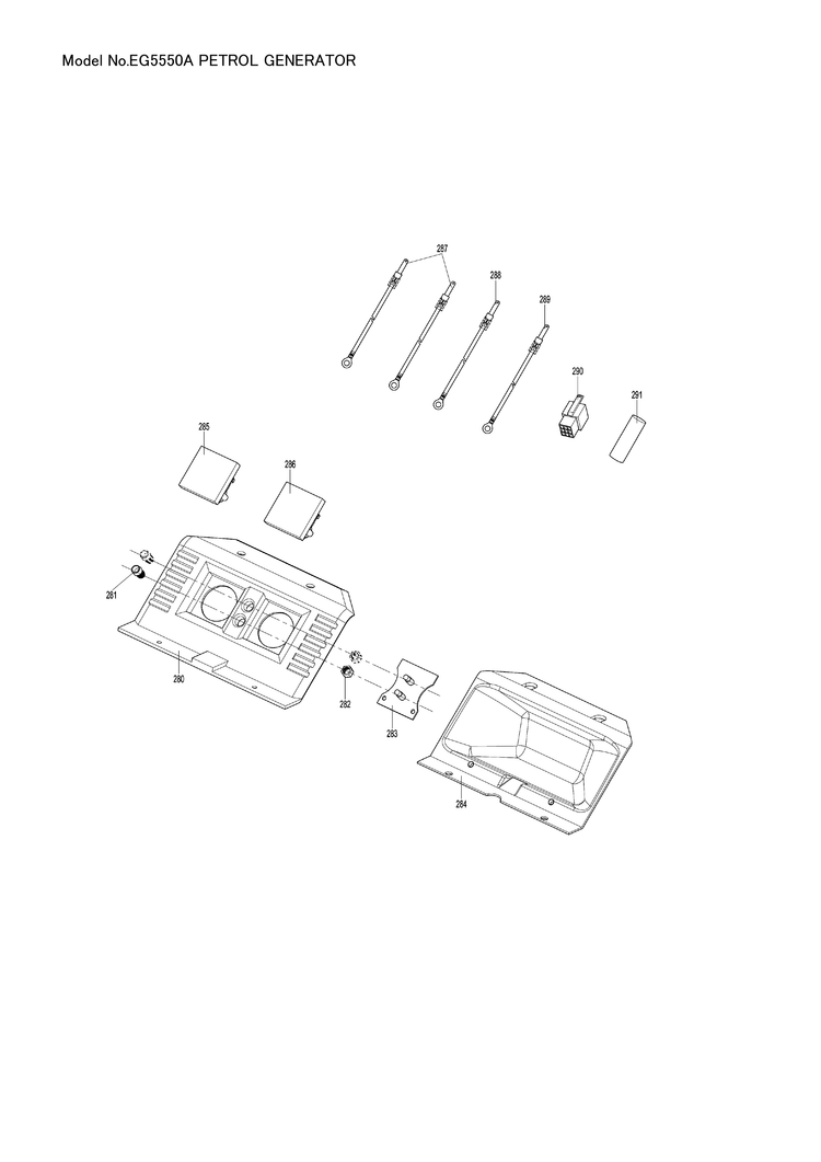 Makita EG5550A — сборочный чертёж, лист 10, деталь YA00000595 поз. 133
