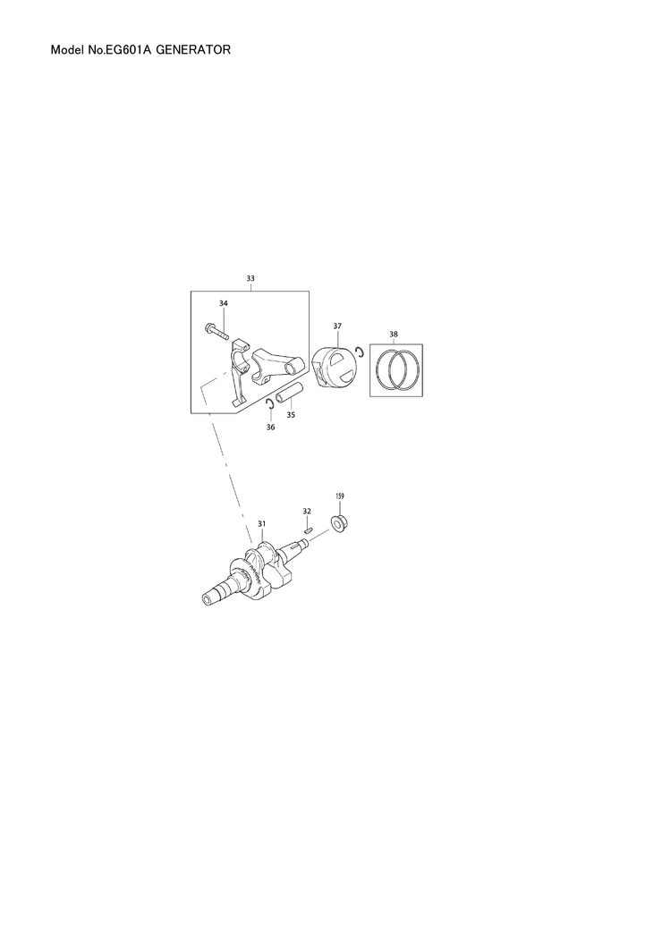 Makita EG601A — сборочный чертёж, лист 2, деталь 36D2000108 поз. 168