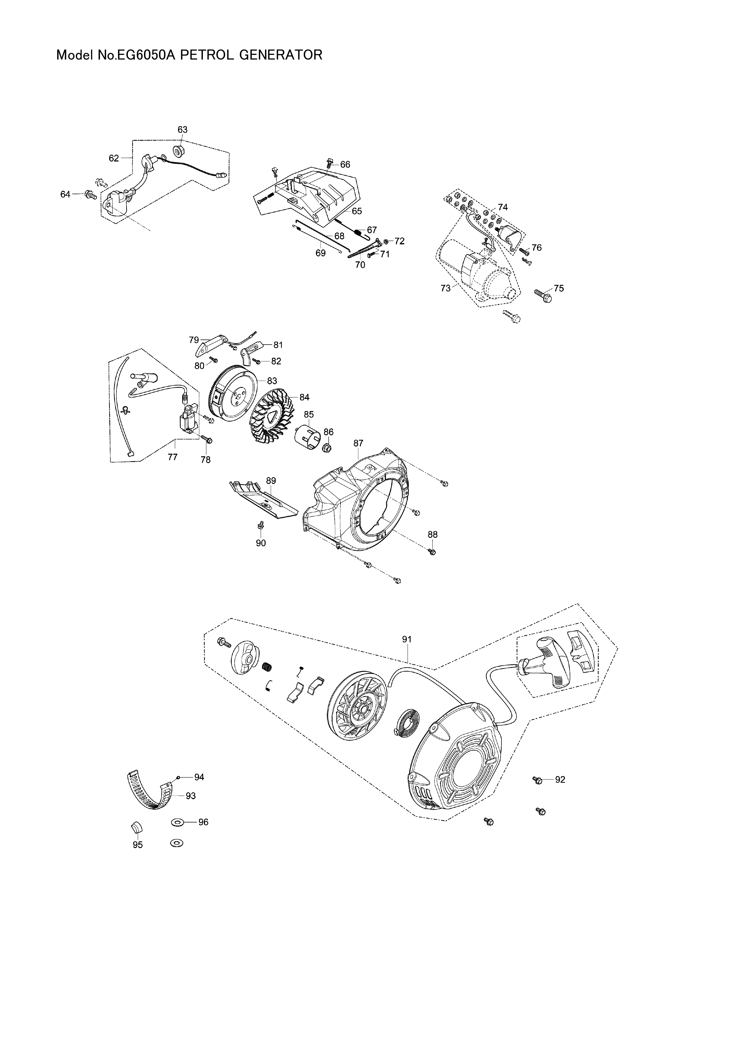 Makita EG6050A — сборочный чертёж, лист 4, деталь YA00000279 поз. 237