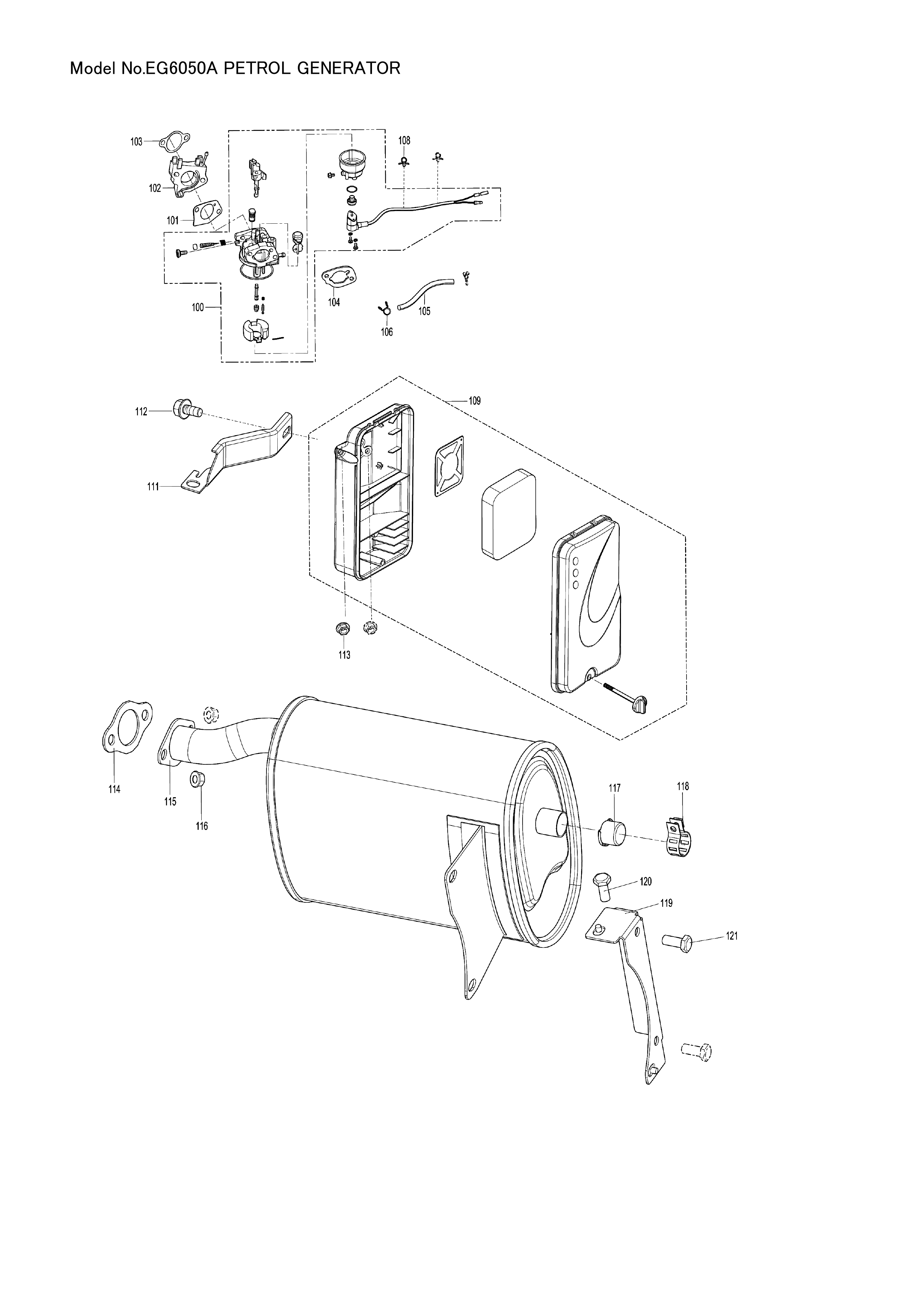 Makita EG6050A — сборочный чертёж, лист 5, деталь YA00000284 поз. 242