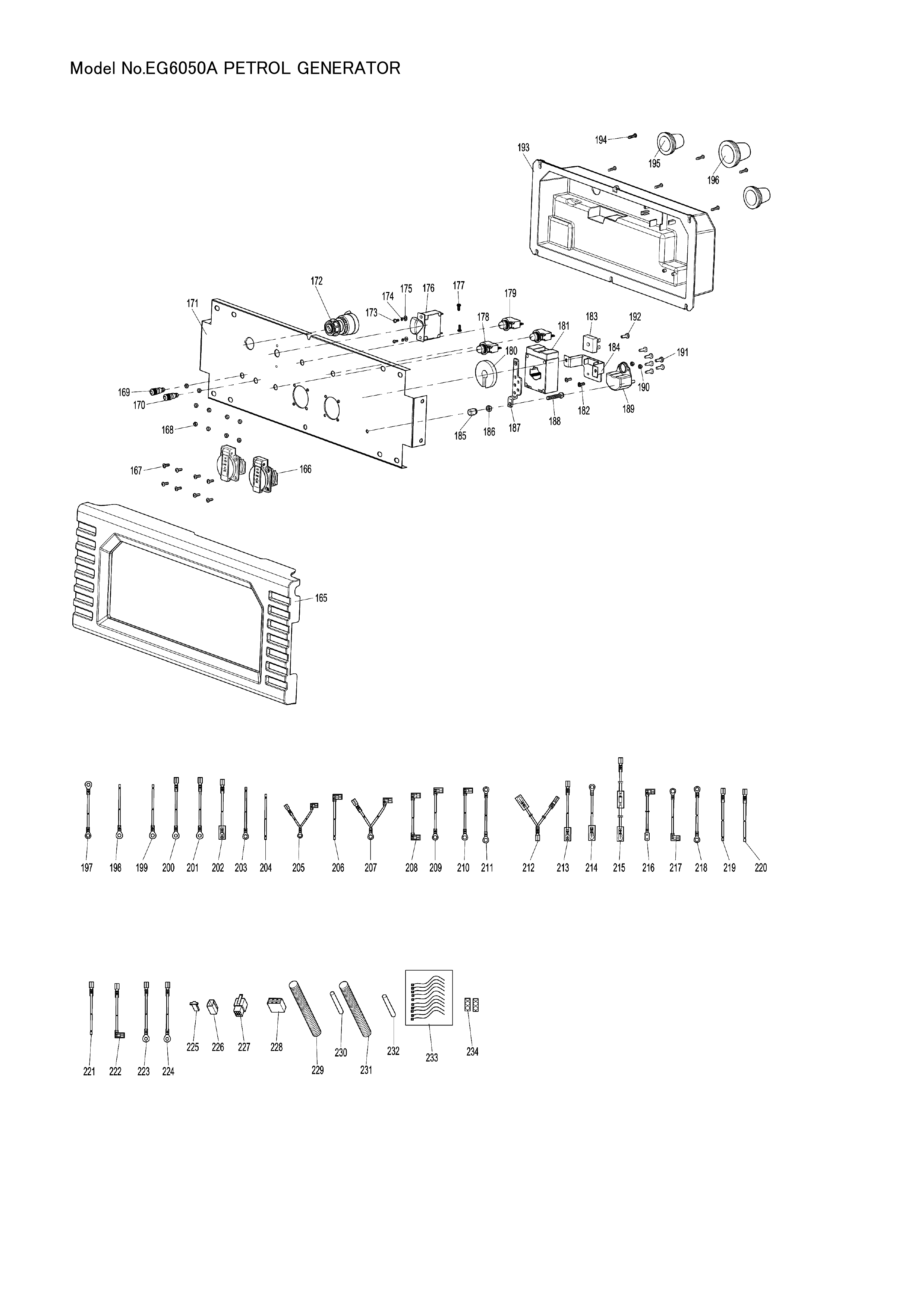 Makita EG6050A — сборочный чертёж, лист 7, деталь YA00000284 поз. 242