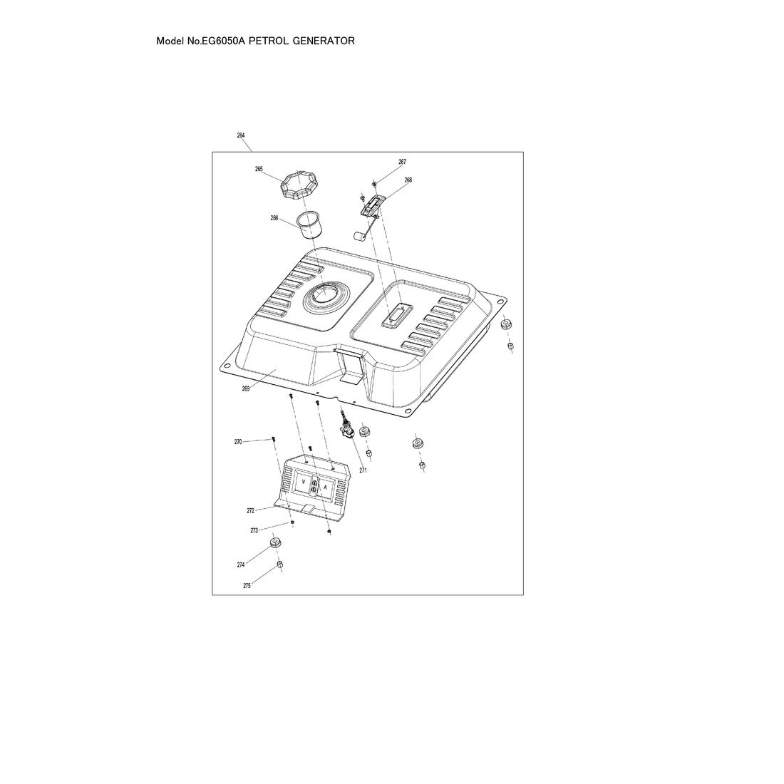 Makita EG6050A — сборочный чертёж, лист 9, деталь YA00000279 поз. 237