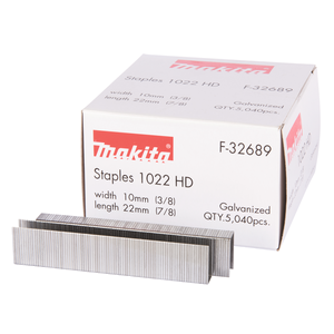 Makita F-32689 Staple 22mm, 5040pcs, BST220, BST221