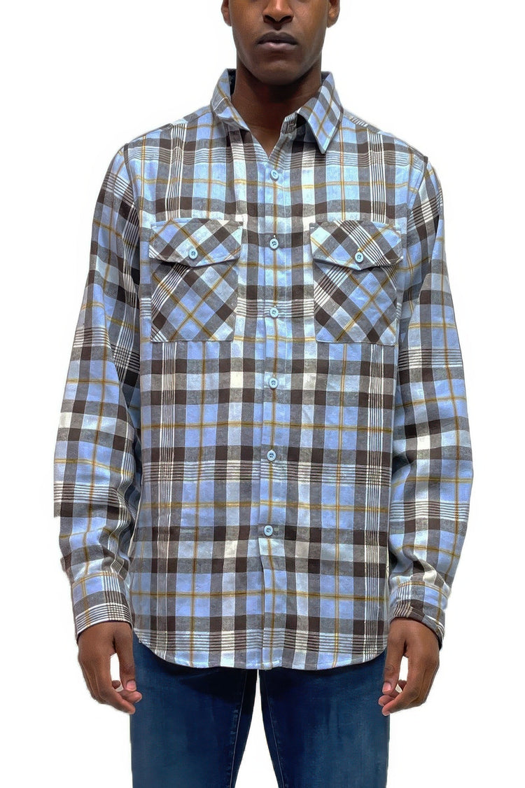 Full Plaid Checkered Flannel