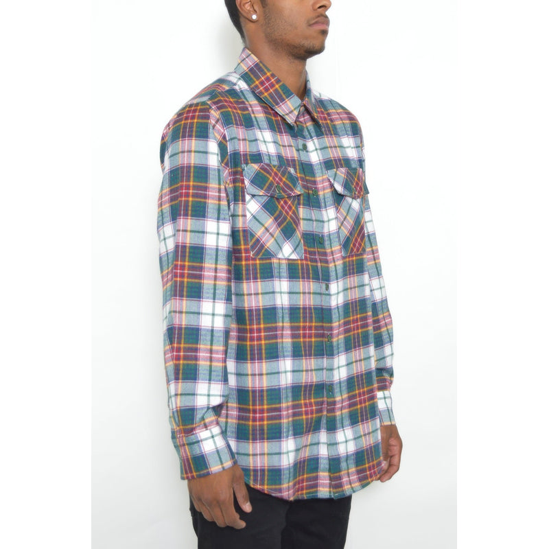 Full Plaid Checkered Flannel