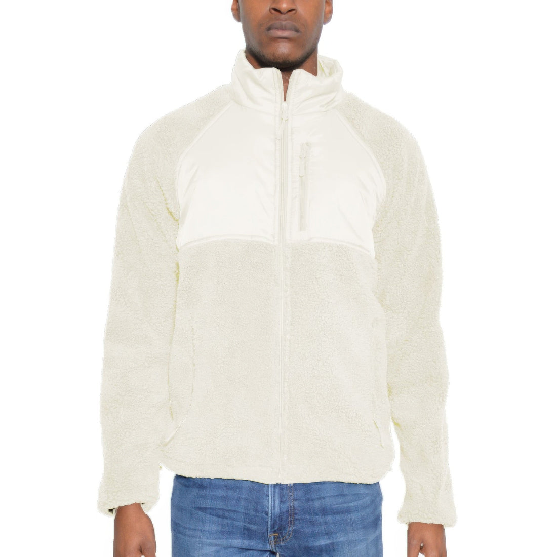 Full Zip Sherpa Fleece Jacket