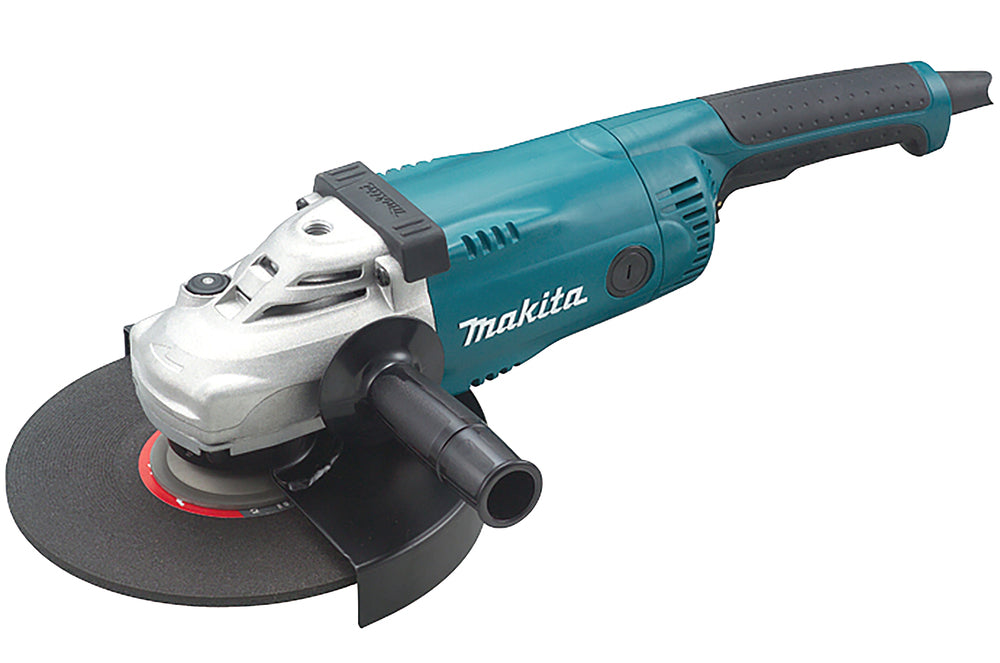Makita GA9020SF02 Angle Grinder 2200 W, 230 mm, 5.8 kg, Vibration-Reducing Side Handle, SUPER FLANGE
