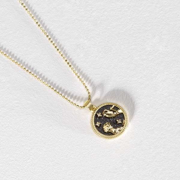 Goldosa - Unique zodiac necklace