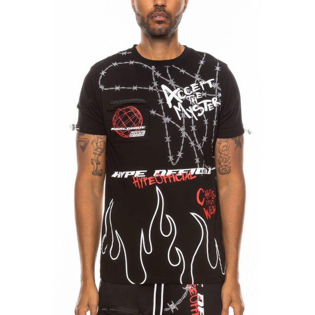 Graphic Print Hype Electric Tee