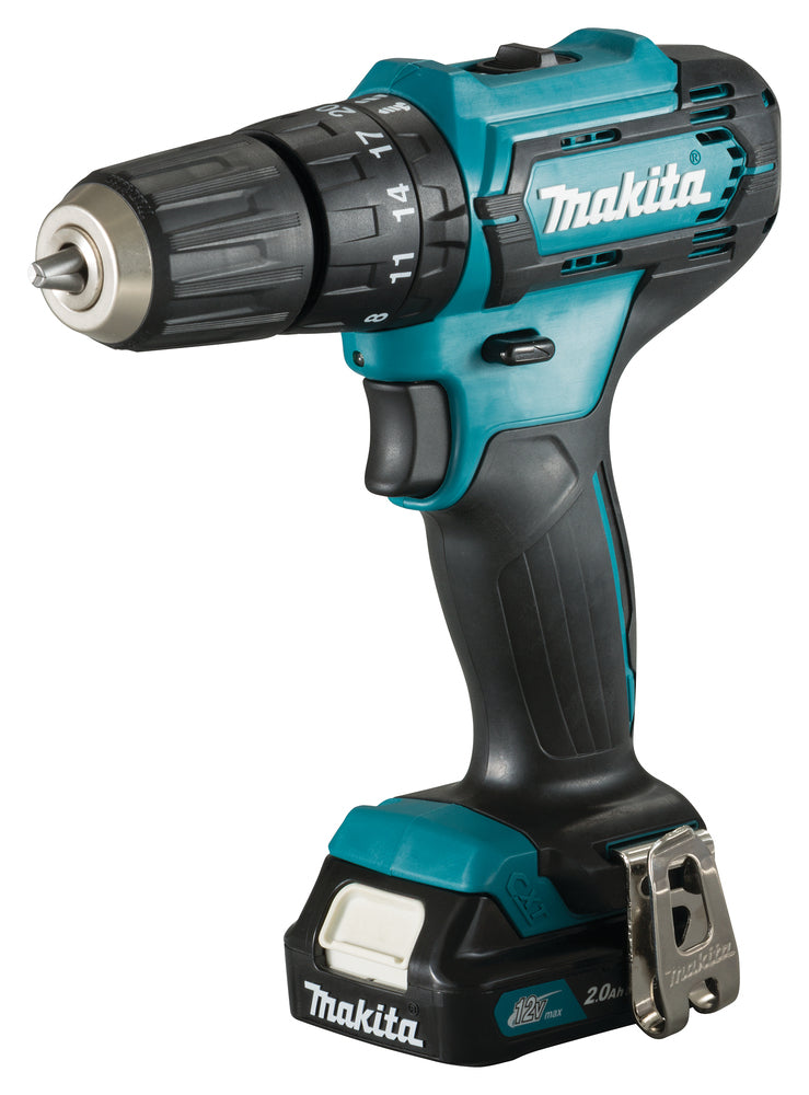 Makita HP333DWAE Impact cordless drill 12V MAX 2x 2.0 Ah Li-ion