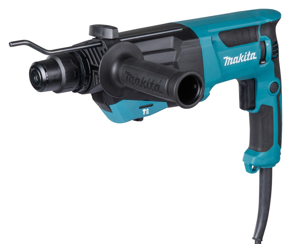 Makita HR2670 Rotary Hammer SDS-PLUS 800 W 26mm chiseling function 2.9 kg, 3.0J, case