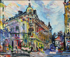 Helsinki. Five corners, painting by Master Victor