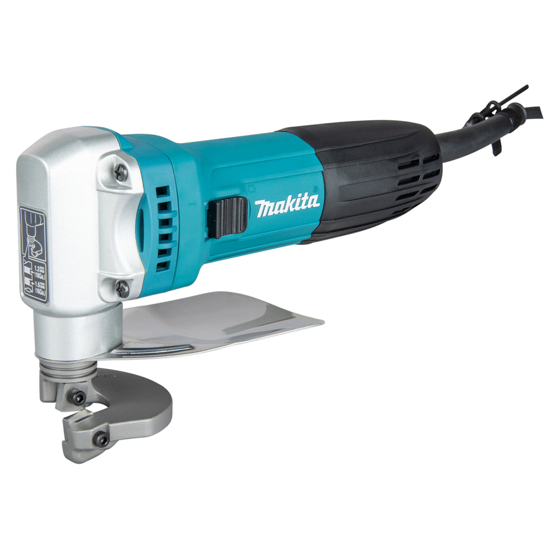 Makita JS1602J Metal Shear, 380 W, steel 1.6 mm, stainless 1.2 mm, MAKPACK