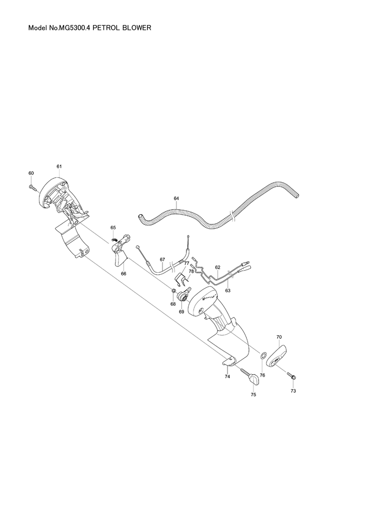 Makita MG5300.4 — сборочный чертёж, лист 2, деталь 161411-5 поз. 187