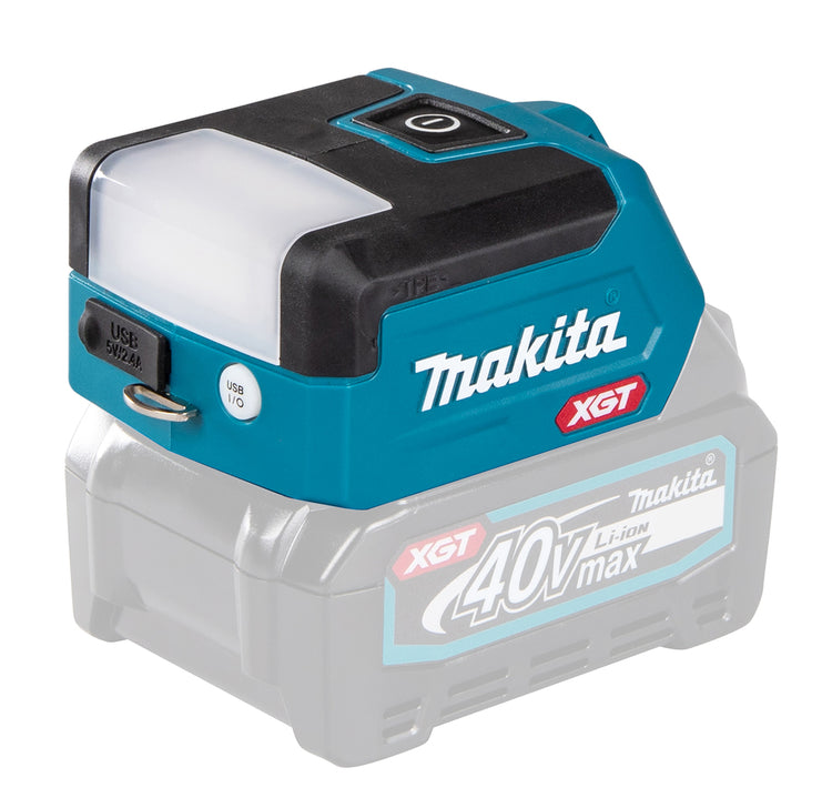 Makita ML011G XGT cordless lamp, 300lm, USBx1